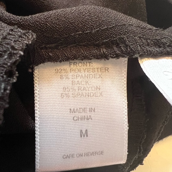 New York & Company Black Tunic MIDI Dress Medium - Picture 8 of 11